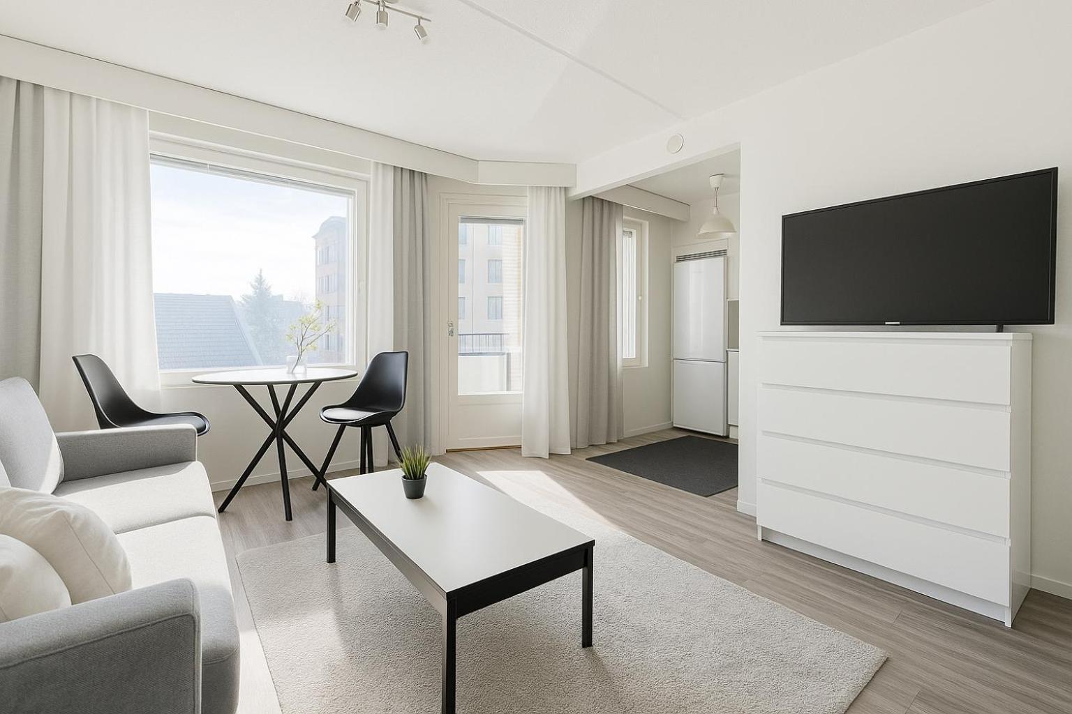Tammer Huoneistot - City Suite 1 - Sauna, Balcony & Free Parking Tammerfors Eksteriør bilde